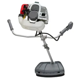 Ikra mogatec IKRA Benzin Freischneider IBF 4342 inkl. 2X Fadenspule, 3-Zahn-Messer, 8-Zahn-Messer & Komfort-Schultergurt