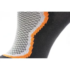 YY Vertical Klettersocken grau/orange 44-46