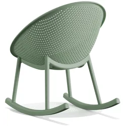 BEST  Qosy – Outdoor-Schaukelstuhl   Sand