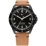 Tommy Hilfiger Maverick Leder 44 mm 1791906