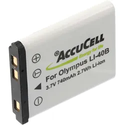 AccuCell Akku passend für Ricoh DM-6370 Digital-Kamera