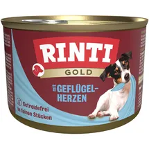 Rinti Gold Geflügelherzen 24 x 185 g