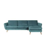 Soho Ecksofa ¦ türkis/petrol ¦ Maße (cm): B: 274 H: 85 T: 156.0