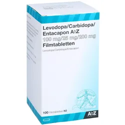 LEVODOPA/Carbidopa/Entacapon AbZ 100/25/200mg 100 St