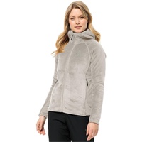 Jack Wolfskin Rotwand Hooded Fz W Fleece-Jacke, Dove, L