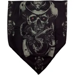 Multifunktionstuch Totenkopf Halstuch Stoffmaske Gesichtsmaske Mund- Nasenmaske