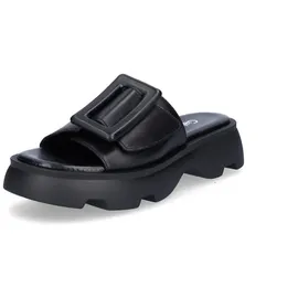 Gabor Damen Pantoletten, Frauen Slipper,Moderate Mehrweite (G),schluepfschuhe,Slides,Backless Slipper,Mules,schwarz (S.schwarz),40 EU / 6.5 UK - 40 EU