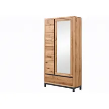 MASSIVMOEBEL24.DE VILLANDERS Garderobenschrank 103x40x205 beige