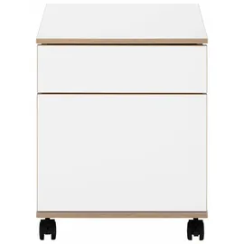 vogl möbelfabrik Trelle Rollcontainer 45 x 50 x 56 cm weiß