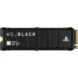 Western Digital WD BLACKTM SN850P SSD mit Heatsink für PS5®-Konsolen, 8 TB, Gaming SSD, Solid State Drive, Schwarz