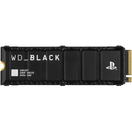 Western Digital WD BLACKTM SN850P SSD mit Heatsink für PS5®-Konsolen, 8 TB, Gaming SSD, Solid State Drive, Schwarz