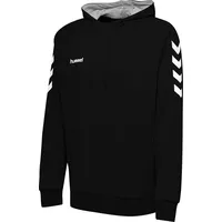 Hummel Herren Hmlgo bomuldshættetrøje Kapuzenpullover, Schwarz, XXL