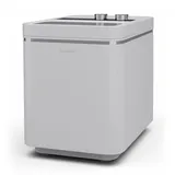 Klarstein IceCraft Eismaschine 2 Modi 1,3 Liter Kaltwasser Automatische Reinigung, Eiswürfelbereiter für Küche – | Weiß