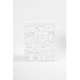 Creativ Company Mal-Leinwand mit Aufdruck, Stadt, T 1,6 cm, Größe 24x30 cm, 360 g, 1 Stk
