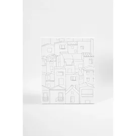 Creativ Company Mal-Leinwand mit Aufdruck, Stadt, T 1,6 cm, Größe 24x30 cm, 360 g, 1 Stk