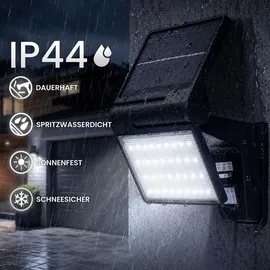 OEM Außenleuchte Kunststoff 11,1 cm mit Bewegungsmelder schwarz
