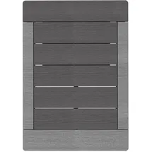 Formidra Frischa - ds -Base -gr - Cailbotis für Dusche im Freien - dunkelgraue Farbe - UV widersteht, Temperatur von - 30 ° C bis + 70 ° C, Wasser und Schimmelpilze und Termiten