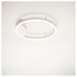 s`luce s.luce Ring 40 LED Deckenlampe Wandlampe Dimmbar Deckenleuchte Wandleuchte, Farbe:Weiß