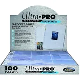 Ultra Pro 9-Pocket Pages Silver Series