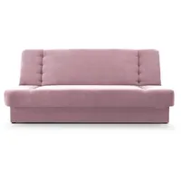 Möblo Schlafsofa, Rosa, Holz, 192x85x92 cm, Wohnzimmer, Sofas & Couches, Schlafsofas
