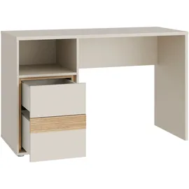 Forte Schreibtisch FORTE, sand, mauvella eiche, sand, sand, B:119,7cm H:75,7cm T:50,2cm, Tische, Schreibtisch, B/H/T 119,7/75,7/50,2