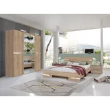 Wimex Schlafzimmer-Set in ARTISAN EICHE NACHBILDUNG - 254x81x200cm (BxHxT)