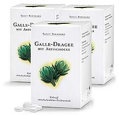 Bile-Dragée with Artichoke 3 piece treatment pack - 540 g