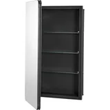 Mophorn - Medizinschrank, 16,5 x 27,5 Zoll, für Badezimmer, mit Spiegel und verstellbaren Regalen