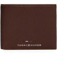 Tommy Hilfiger TH Premium Leather Mini CC Wallet Cognac