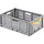 ALUTEC München Alutec 05120 Klappbox (L x B x H) 400 x 600 x 230mm Grau 1St.