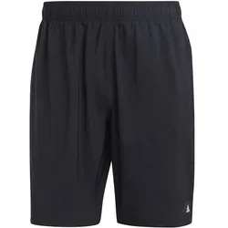 ADIDAS Herren Shorts Solid CLX Classic-Length, BLACK/LUCLEM, L