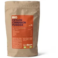 GymBeam Bio-Ceylonzimt-Pulver - Hochwertiges Zimtpulver aus echtem Ceylon-Zimt, Ceylon-Zimt, gemahlener Zimt, glutenfrei, laktosefrei, zuckerfrei, ballaststoffreich, aromatisch, 100 g