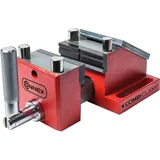 Connex Schraubstock Metall 80 mm rot