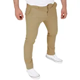 WOTEGA Chinohose Glenn in Sand | Gr.: W33/L32