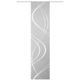 Schmidt Schiebevorhang Tiberio 60 x 245 cm Polyester Grau