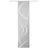 Schmidt Schiebevorhang Tiberio 60 x 245 cm Polyester Grau