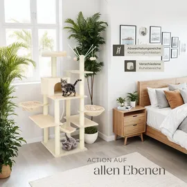 Tectake Lilou 165 cm beige