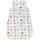 TupTam Baby Schlafsack 2.5 TOG – Warmer Winter Schlafsack Baby, OEKO-TEX, Ärmellos, Wattiert" Gr. 80, orange Fuchs regenbogen umstülpbarer fuß), Größe: 80-86