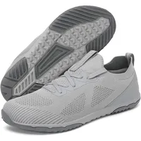 DANNTO Herren Barfußschuhe Wanderschuhe Minimalistische Sneakers Zero Drop mit Wide Toe Box Traillaufschuhe für Running Fitness(Mittelgrau,40 - 40 EU