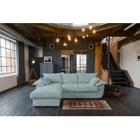 KAWOLA Sofa DAMETO Ecksofa Bettsofa Schlafsofa mit Stauraum Cord