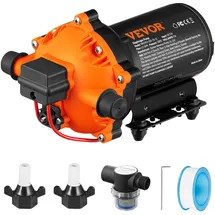 Vevor Wassermembranpumpe 12V DC 5,5 GPM 70 PSI