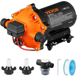 Vevor Wassermembranpumpe 12V DC 5,5 GPM 70 PSI