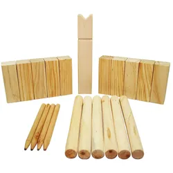 Best Sporting Nordmann-Schach, Wikinger-Spiel aus Holz
