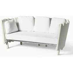 Design Sofa Canisse  Indoor – Outdoor Serralunga - Bianco