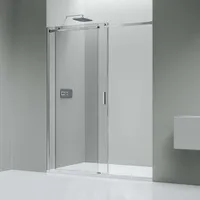Bernstein Nischendusche mit Schiebetür 160 x 200 cm 8 mm Sicherheitsglas