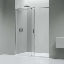 Bernstein Nischendusche mit Schiebetür 160 x 200 cm 8 mm Sicherheitsglas