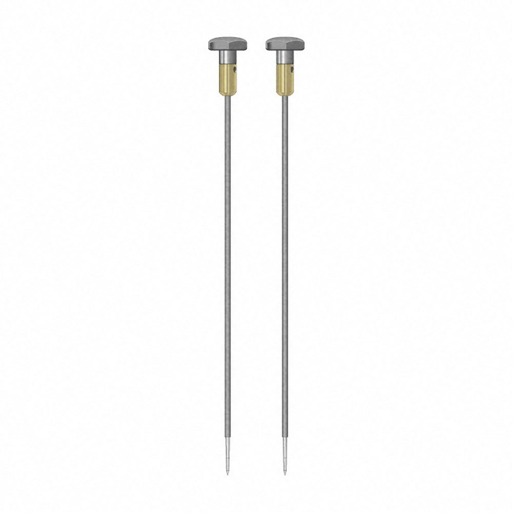 Trotec Paire d'électrodes rondes TS 012/300 4 mm, isolées