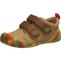 Affenzahn Leder Walky für Kinder, beige 21 EU