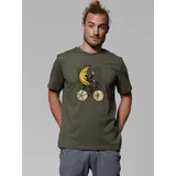 wat? APPAREL T-Shirt Banana Rider in Khaki | Gr.: 54