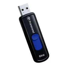 Transcend JetFlash 760 64GB schwarz/blau USB 3.0